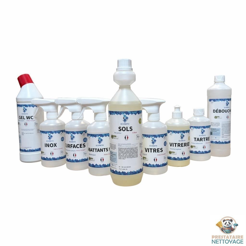 Pack entretien et hygi&egrave;ne professionnelle econeto